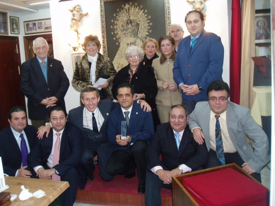 TERTULIANOS Y SAETEROS CON NUESTRO PRESIDENTE